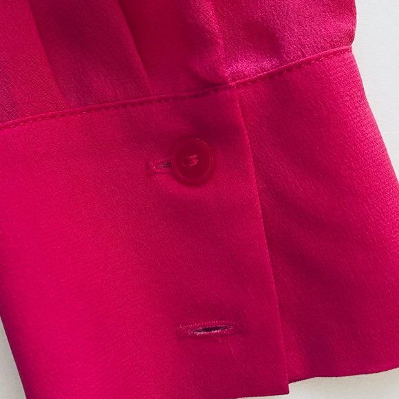 Perfect Barbie pink silk button-up from & Other Stories, size 2 !! - Picture 12 of 16